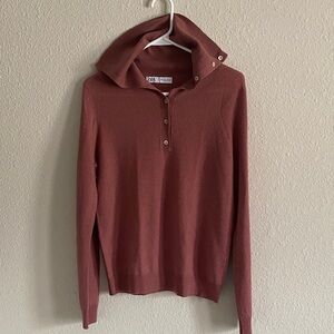 Zara Women's Rose Colored Sweater